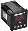 Амперметр цифр. щит. 1-ф. 48х48 LED GENERICA