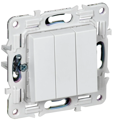 SKANDY Выключ. 3-кл. 10А SK-V11W арк. бел. IEK SKANDY Выключ. 3-кл. 10А SK-V11W арк. бел. IEK