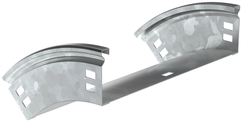 Поворот плавн. 45град тип В20 ESCA 50х300мм HDZ IEK