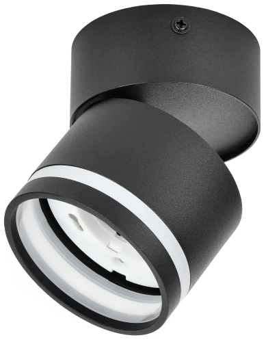 Светильник 4034 настенно-потолочн. GX53 черный IEK