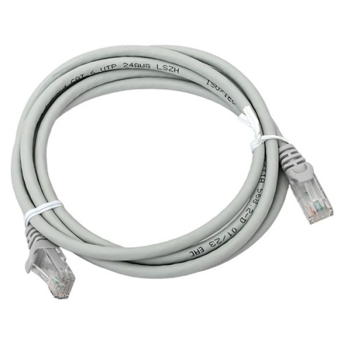 Патч-корд TERACOM PRO Cat.6 неэкранированный UTP оболочка LSZH серый (2,0м) Патч-корд TERACOM PRO Cat.6 неэкранированный UTP оболочка LSZH серый (2,0м)