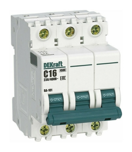 Авт. выкл. 3Р 8А х-ка B ВА-101 4,5кА