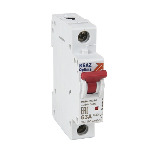 Выключатель нагрузки модульный OptiDin BM63P-132-УХЛ3 (ВМ63Р) Выключатель нагрузки модульный OptiDin BM63P-132-УХЛ3 (ВМ63Р)