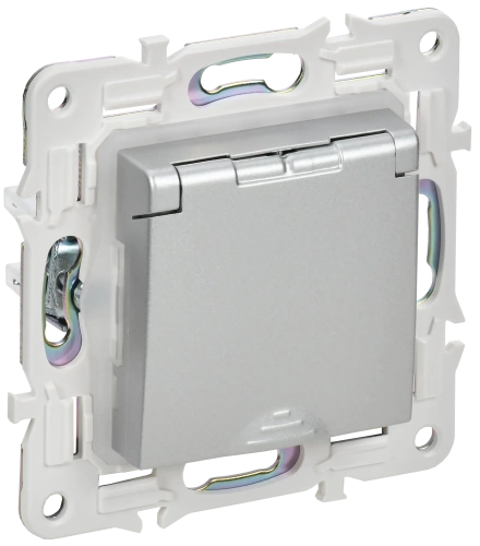 SKANDY Роз. з/к/ш кр. 16А IP44 SK-R11S сереб. IEK