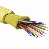 Кабель волоконно-оптический, распределительный, арамидные упрочняющиенити, для внутренней прокладки, нг(A)-HFLTx, 16 ОВ, категорияOS2(G.652.D) плотный буфер, 400 Н, барабан 2000 м