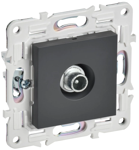 SKANDY Роз. TV проходная SK-A17T титан IEK SKANDY Роз. TV проходная SK-A17T титан IEK