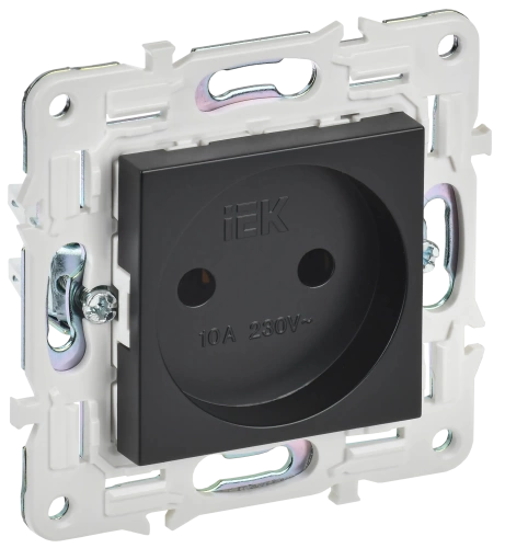 SKANDY Роз. без з/к/ш 10А SK-R02Bl черн. IEK