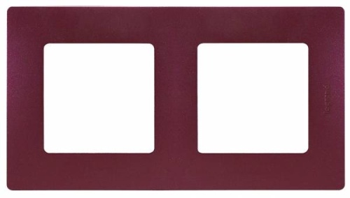 ETIKA Рамка 2-мест. сливовый ETIKA Рамка 2-мест. сливовый
