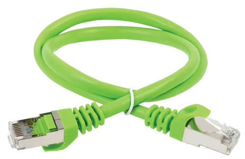 ITK Коммутационный шнур кат. 5Е FTP LSZH 0,5м зеленый