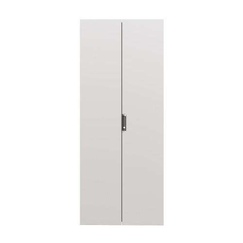 Дверь двойная сплошная IT-CQE 1200x600, RAL7035