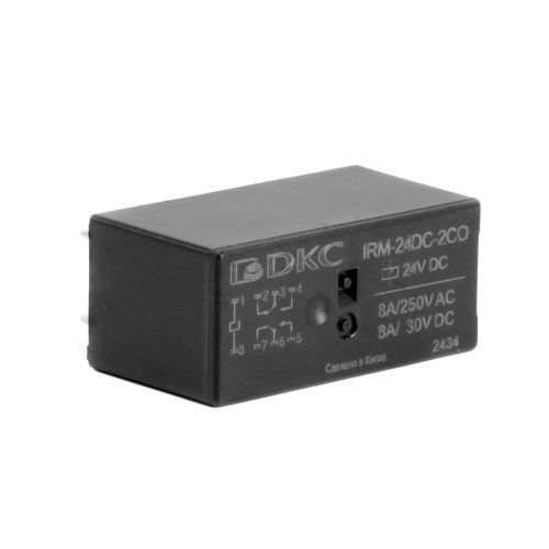 Реле миниатюрное низкопрофильное, 1CO, ком. ток 16А, AgSnO2, напряжение 115V AC
