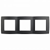 12-5003-05 Эл/ус ЭРА Рамка на 3 поста, Эра12, антрацит