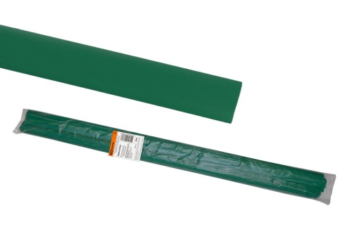 Термоусаживаемая трубка ТУТнг 14/7 зеленая по 1м (50 м/упак) TDM Термоусаживаемая трубка ТУТнг 14/7 зеленая по 1м (50 м/упак) TDM