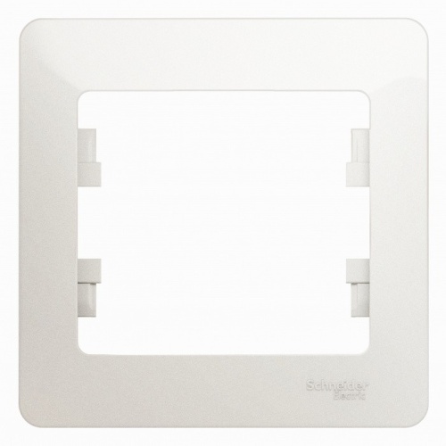 GLOSSA 1-постовая РАМКА, ПЕРЛАМУТР GLOSSA 1-постовая РАМКА, ПЕРЛАМУТР