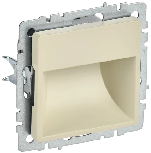 BRITE Подсветка LED встраиваемая ПЛ20-БрКр беж. IEK