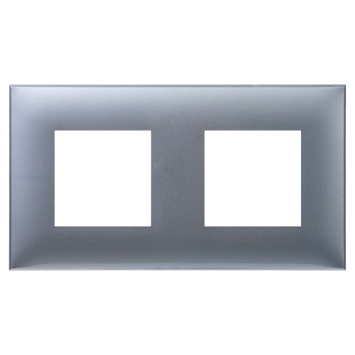 Рамка ARTLEBEDEV, "Avanti", "Закаленная сталь", 4 модуля