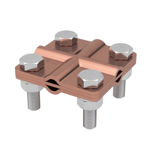 Соединитель пруток-пруток, D8мм, медь (упак. 50 шт)