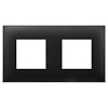 Рамка ARTLEBEDEV, "Avanti", "Черный матовый", 4 модуля