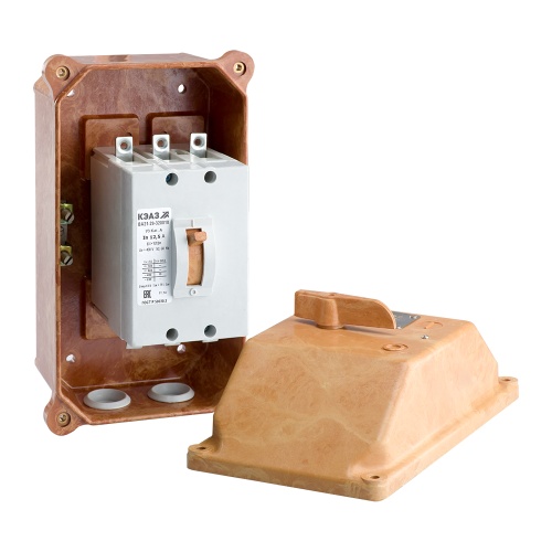 Выключатель автоматический ВА21-29В-321110-8А-12Iн-690AC-IP54-У2-КЭАЗ Выключатель автоматический ВА21-29В-321110-8А-12Iн-690AC-IP54-У2-КЭАЗ