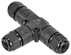 Коннектор кабельный герметичный WTP-106 3 PIN IP68 IEK