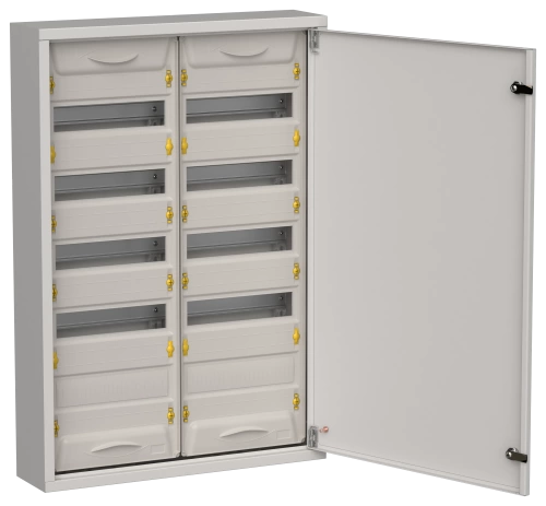 TITAN 5 Корпус мет. ЩРн-120 (2х60) 835х570х140 IP31 сер IEK