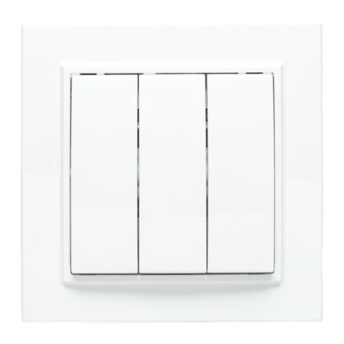 Минск Выключатель 3-клавишный СП,10А, белый EKF Basic Минск Выключатель 3-клавишный СП,10А, белый EKF Basic