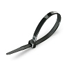 Стяжки нейлоновые КСС 3*120 (ч) (100шт.) (Fortisflex)