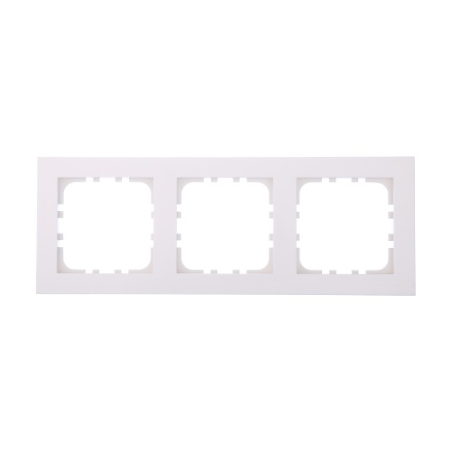 Рамка 3-постовая (белый) LK80 Рамка 3-постовая (белый) LK80