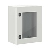 Корпус навесной STE с М/П с прозрачной дверью ВхШхГ 500x400x250 мм
