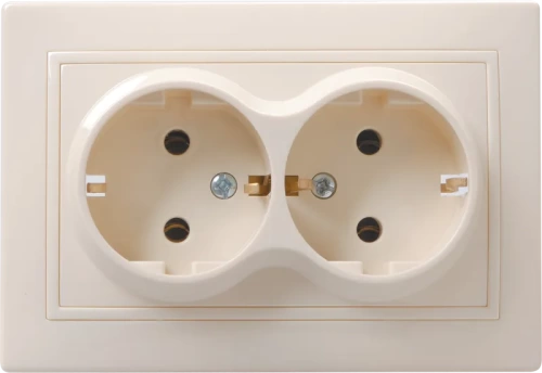 РС12-3-Км Роз. 2мес. c з/к без з/ш 16А кер. КВАРТА крем. IEK РС12-3-Км Роз. 2мес. c з/к без з/ш 16А кер. КВАРТА крем. IEK