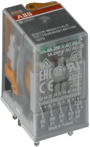 Реле CR-M024DC2L 24B DC 2ПК (12A)