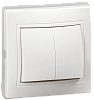 KVARTA Выключатель 2кл ВС10-2-0-КБ-44 10А IP44 бел. IEK
