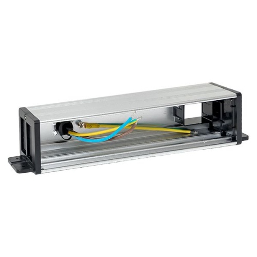 Встраиваемый настольный розеточный блок для крепления под столом, 8 модулей, C-Line Встраиваемый настольный розеточный блок для крепления под столом, 8 модулей, C-Line