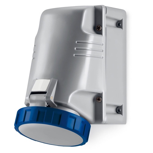 Розетка настенная IP67 125A 2P+E 230В (упак. 1 шт) Розетка настенная IP67 125A 2P+E 230В (упак. 1 шт)