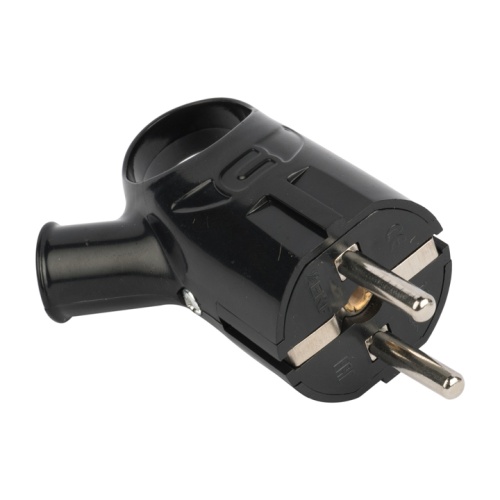 Вилка с кольцом с/з черн. 16А 250В EKF PROxima Вилка с кольцом с/з черн. 16А 250В EKF PROxima