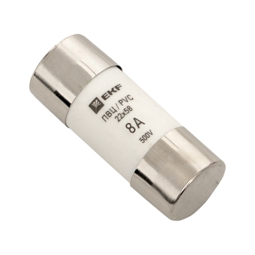 Плавкая вставка цилиндрическая ПВЦ (22х58) 8А EKF