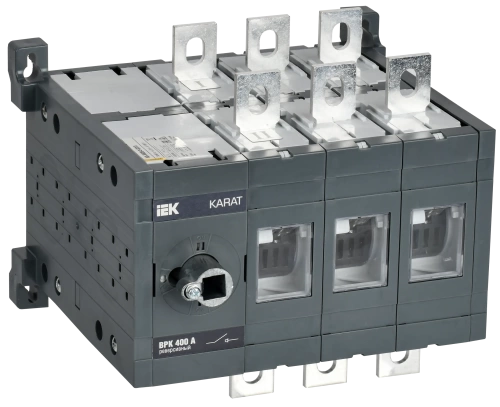 KARAT Выкл-разъед. ВРК реверс. без рукоятки 3P 400А IEK
