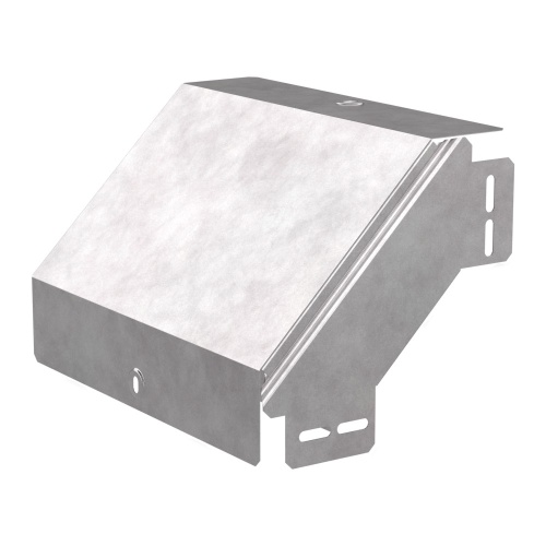 Угол вертикальный внешний 90 градусов с крышкой Стандарт 300х80 Промрукав