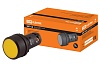 Кнопка SB7-CA55 d22мм 1з+1р желтая TDM
