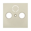 Накладка розетки TV+FM+SAT 2(3)(бежевый) LK60