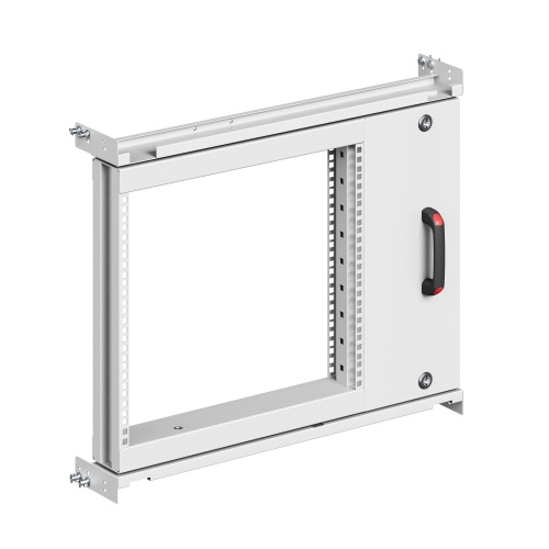 Рама поворотная частичная, центрированная 18U для 19" оборудования для корпусов CQE & CQE N, ВхШ 1200х600 мм