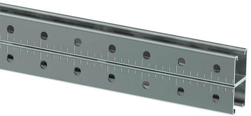 STRUT-профиль перфорированный двойной 41х41х2100-1,5 HDZ IEK STRUT-профиль перфорированный двойной 41х41х2100-1,5 HDZ IEK