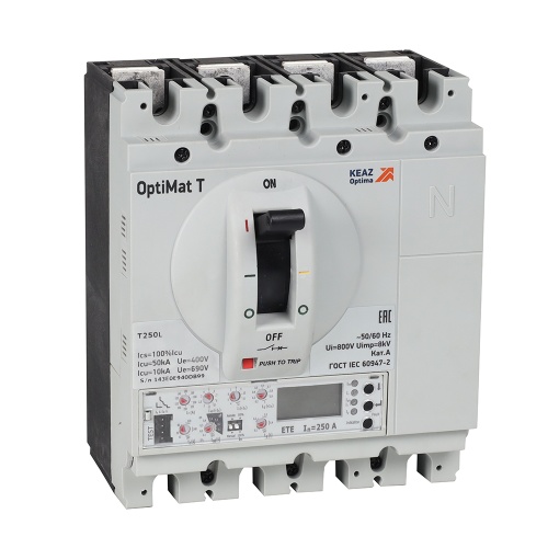 OptiMat T250H ETE 250A 3P