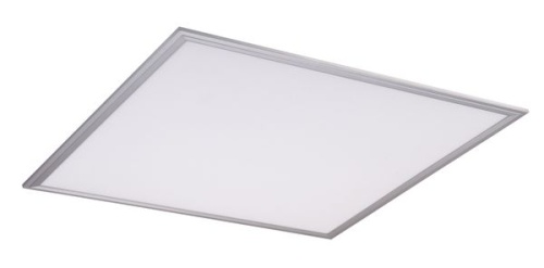 Панель светодиодная тонкая (ДВО) ЛУО-4008-L 36Вт 6500К IP40 серебро без драйвера 595х595 EKF Basic