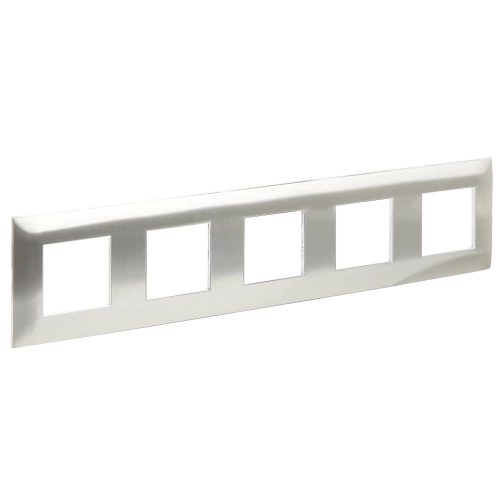 SKANDY Рамка 5-мест. SK-F35N металл никель IEK