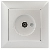 Розетка Intro Solo 4-301-06 TV одиночная, IP20, СУ, Solo, перламутр