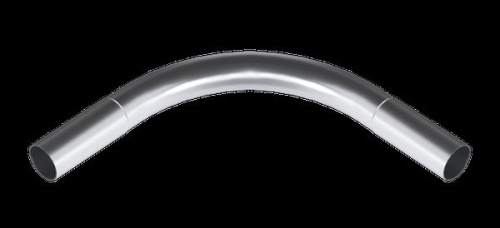 Поворот 90 градусов безрезьбовой алюминиевый d20 мм AL EKF Поворот 90 градусов безрезьбовой алюминиевый d20 мм AL EKF