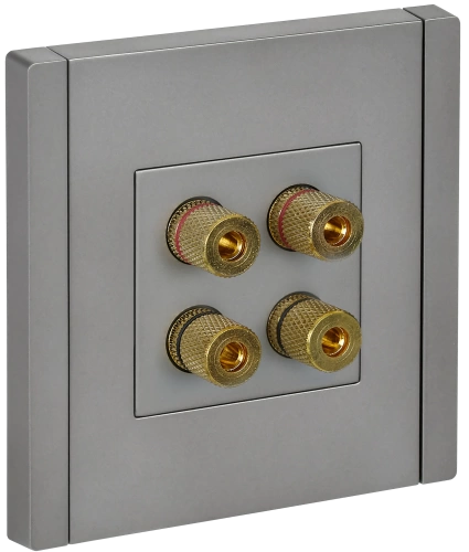 FORTE&PIANO Аудиорозетка 4-мест. FP539 ст. IEK