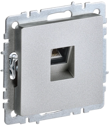 BRITE Роз. комп. RJ45 кат.6 РК11-БрА алюм. IEK