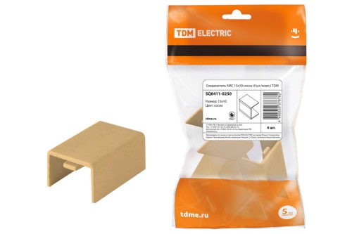 Соединитель КМС 15х10 сосна (4 шт./комп.) TDM Соединитель КМС 15х10 сосна (4 шт./комп.) TDM